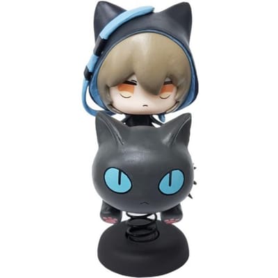 Sunsyea Arknights Produit Officiel Original Authentique Figurine Poupée Série HappyShake Phantom Kaltsit Skadi cadeau d'anniversaire gray