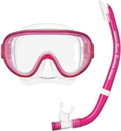 ReefTourer Snorkelset Kinderen – Hypoallergeen siliconen duikbril met snorkel – Roze – RC-0203 CP