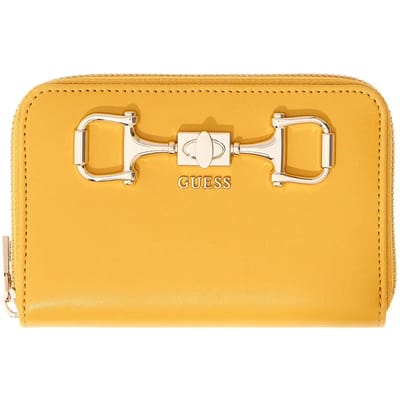 GUESS portemonnee Janie SLG Zip Around Wallet Black zwart