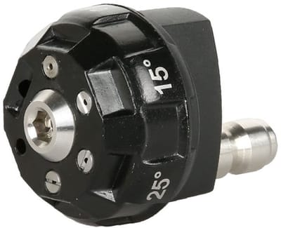 Dailygoody - Drukreiniger Mondstuk - 6-in-1 Systeem - Snelle Verandering - Geschikt voor 4000 PSI - Universele Aansluiting - Effectief Voor Reinigen -..