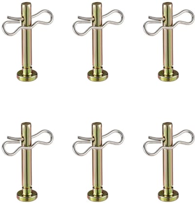 Vervangende Pen Set - Veiligheidspennen - Sneeuwfrees Onderhoud - 12 Delige Set - 4.8 x 1.2 cm - Multicolor