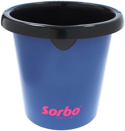 Sorbo Schoonmaakemmer - 5 Liter - Emmer met Schenktuit - Gerecycled Plastic - Blauw