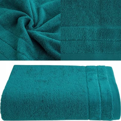 Donker Turquoise Badhanddoek 30x50 cm - 100% Katoen