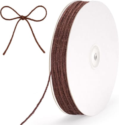 Natuurlijke Jute Touw 100 m, Gradient Kleur 2 mm, Mint Groen, Ideaal voor Decoratie, Tuinieren en Creatieve Projecten