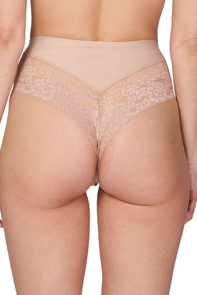Ten Cate Secrets high waist brazilian met kant walnut voor Dames | Maat S