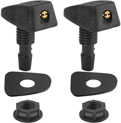 Dailygoods- Sproeiers 2 Stuks - Universele Ruitenreiniger - Spuitmonden - Waterwisser - Voorruit - Geavanceerde Technologie - Ruitensproeier