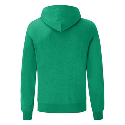 Fruit of the Loom Unisex Adult Classic Heather Hoodie (Heide Groen)