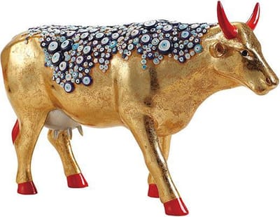 CowParade - Cow The Evil Eye Large - Berrin Bul