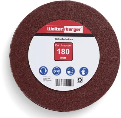 Slijpschijven - Schuurschijven - Universeel Schuren - Zonder Gat - Ø 180 mm - Rood
