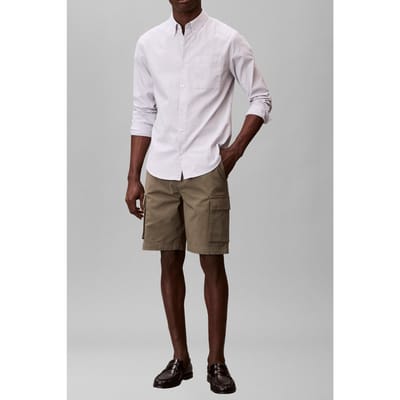 Calvin Klein Straight Comfort Cotton Shorts Dusty Olive Taglia: M | Pantaloncini Outlet | Uomo | Verde