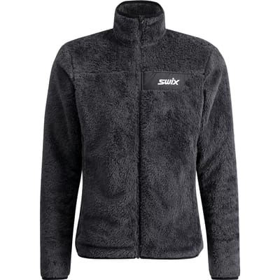 Swix Infinity Pile Fleece Met Volledige Rits Grijs L Man