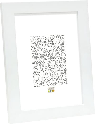 Deknudt Frames Fotolijst - Wit - S45SK1 - Fotomaat: 24x30 cm