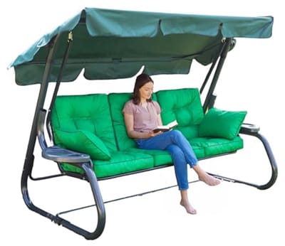 Tuinkussen voor Schommelbank 110 x 180 cm - Duurzaam en Comfortabel
