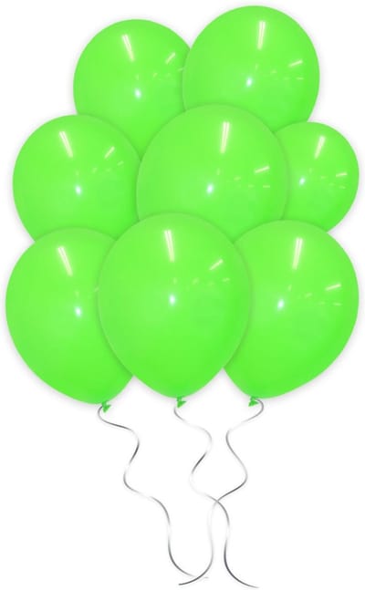 LUQ - Luxe Licht Groene Helium Ballonnen - 50 stuks - Verjaardag Versiering - Decoratie - Feest Latex Ballon Licht Groen