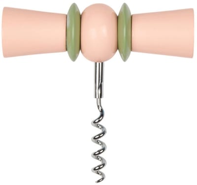 Addison Ross - Kurkentrekker Bow Tie Pink & Green - Keukenaccessoires