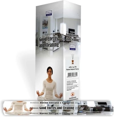 Darshan - good energy - cleaning - wierook - huis reinigen - hexa - doos 6 pakjes