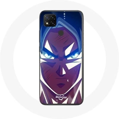 Xiaomi Redmi 9C hoesje Dragon Ball Goku boos gezicht