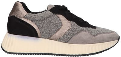 La Strada Sneaker Grijs Teddy - Damesschoenen - Maat - 40