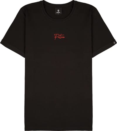 Patrón Wear - Emilio T-shirt Black/Red - Maat XS