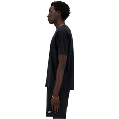 T-shirt Korte Mouw New Balance T-shirt mt41524bk noir