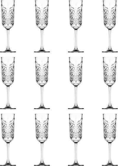 Pasabahce Champagneflûte Timeless 17,5 cl - Transparant 12 stuk(s)