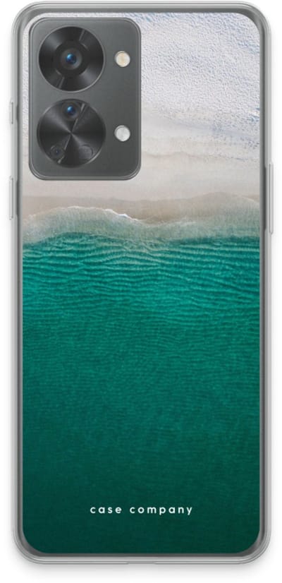 Case Company® - Hoesje geschikt voor OnePlus Nord 2T hoesje - Stranded - Soft Cover Telefoonhoesje - Bescherming aan alle Kanten en Schermrand
