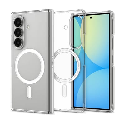 Spigen | Hoesje Geschikt voor Samsung Galaxy Z Fold 8 Ultra | Air Skin Zero | Back Cover | met MagFit | Clear