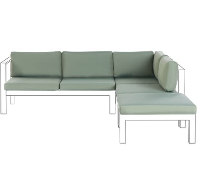 MESSINA - Kussenhoezen set - Groen - Polyester