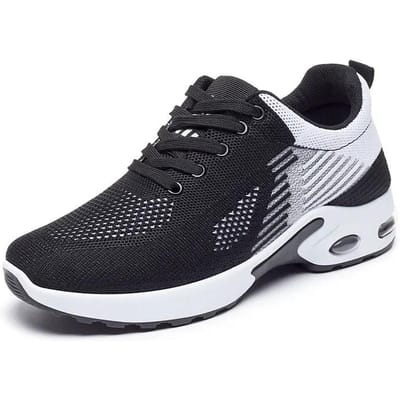 Nieuwe Hardloopschoenen Dames Ademende Sneakers Zomer Licht Mesh Luchtkussen Dames Sportschoenen Outdoor Veterschoenen Trainingsschoenen 36