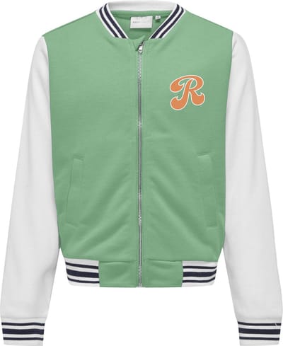 ONLY KOGCONNIE L/S MARAIS BOMBER JACKET SWT Meisjes Jas - Spring BouquetPrint:Rebel - Maat 110/116