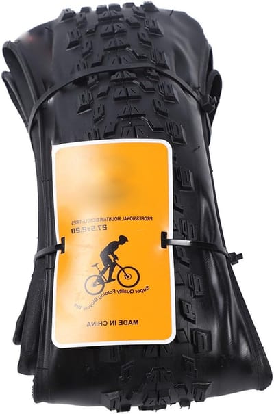 Fietsbanden Buitenband - Vouwband Rubber - Fietsen Onderhoud - Uniek Profielontwerp - 275 x 220 - Zwart