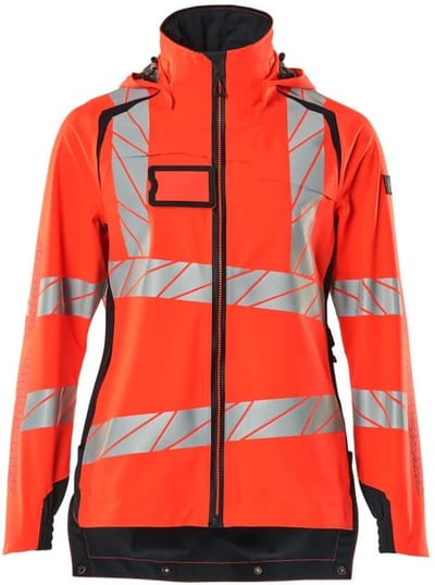 Mascot Accelerate Safe Shell jas 19011-449 - hi-vis rood/donkermarine - 3XL