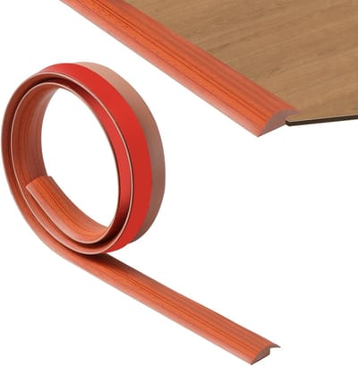 Drempelstrip voor tapijt, zelfklevende overgangsstrip, ideaal voor vloeren met een hoogteverschil van minder dan 5 mm, perfect voor naadloze afwerking en bescherming