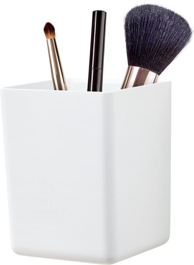 tesa badkamerdoos Baboo organizer zonder deksel wit zelfklevend zonder boren – 86x110x80mm