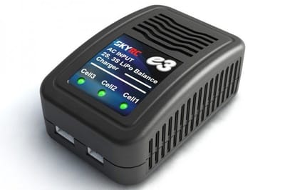 Skyrc Lipo-Lader E3 Voor Batterijen Li-Po Li-Ion Ni-Mh Batterijen 3 Kanaals