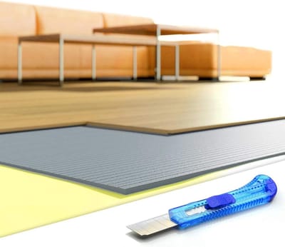 Ondervloer Platen - Isolatie Onderlaag - Contactgeluid Dempen - Hoge Belastbaarheid - 70m2 - Grijs