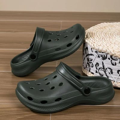 Grote Maten 46 47 48 Zomer Heren Klompen Slippers Heren- en Dames Vrije Tijd Slides Strand Schoenen Huis Tuin Schoenen Buiten Sandalen 37-38 groen