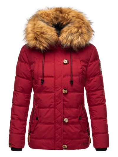 Navahoo Dames Winterjas Zoja – Warm, Stijlvol & Met Afneembare Kunstbontkraag