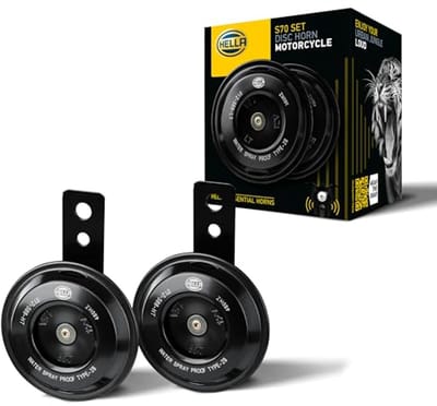 Hoorns set voor voertuigen - Automatische veiligheidssignalen - 12V - 108dB(A) - Elektrische lage/hoge tonen