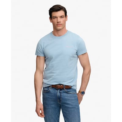 Superdry - Essential Company Logo Geborduurd T-shirt - Heren - T-shirts