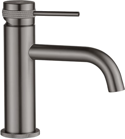 Rea - Lungo Grip Low - Wastafelkraan - Grijs - 9,8X5X16,5Cm