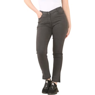 MYT Dames Elastische Taille Jeans in Charcoal