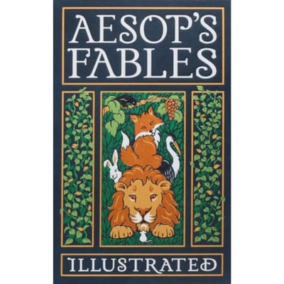 Aesops Fabels Geïllustreerd door Aesop Hardback Boek 9781667211572
