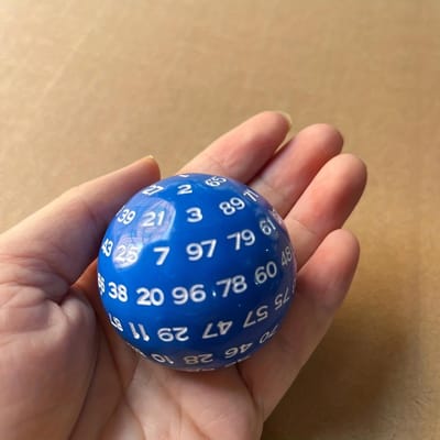 1 stuk speel dobbelstenen, 100 ronde bal dobbelstenen, 100 digitale dobbelstenen, veelzijdige digitale dobbelstenen, kaartspel rekwisieten blauw
