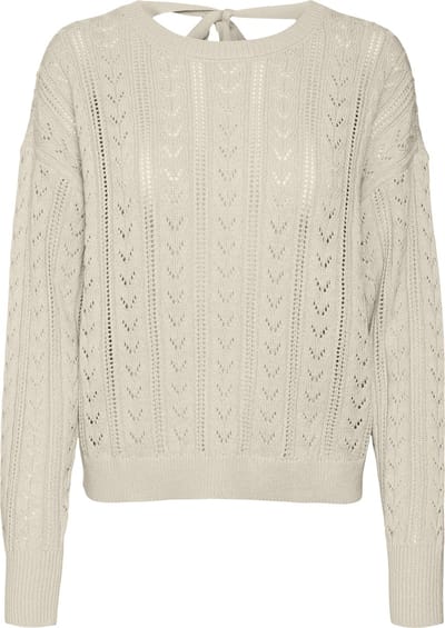 VERO MODA - VMNEWVERENA LS BACKDETAIL PULLOVE BOO - Dames - Gebreide truien