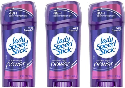 Lady Speed Stick - Wild Freesia - 3 x 65 Gram