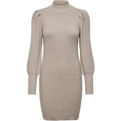 Comfort fit gebreide jurk van viscosemix, model 'KATIA'