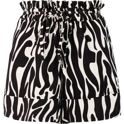 Protest PRTBrady - Korte broek Dames - Tailleband elastiek - Normale pasvorm - Wit