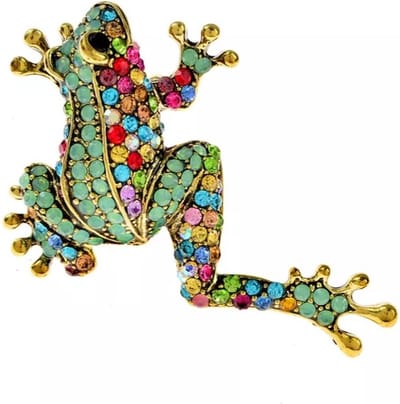 Zelto-Broche-Kikker-Groen-Broche Boetiek-Blauw-Rood-Roze-Goudkleur-Broche Boetiek