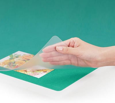 Bureauonderlegger - Bureau mat - Bureau Beschermen - Muis Compatibel - 990 x 590 mm - Helder + Groen